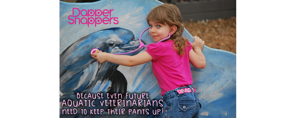 Even Future AquaVets Need to Keep Their Pants Up!