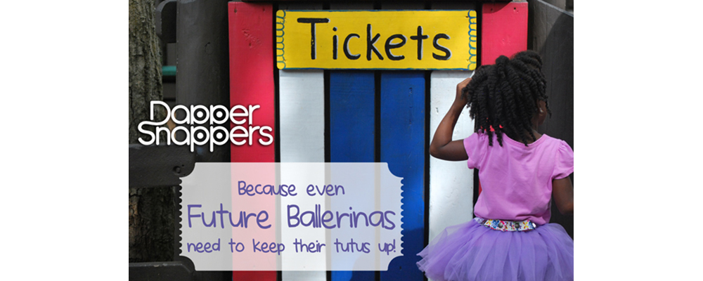 Even Future Ballerinas Need to Keep Their Tutu Up!